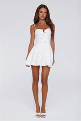 Love In Lights Mini Dress White
