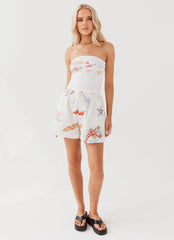 Sweet Relief Linen Shorts - Banchetto
