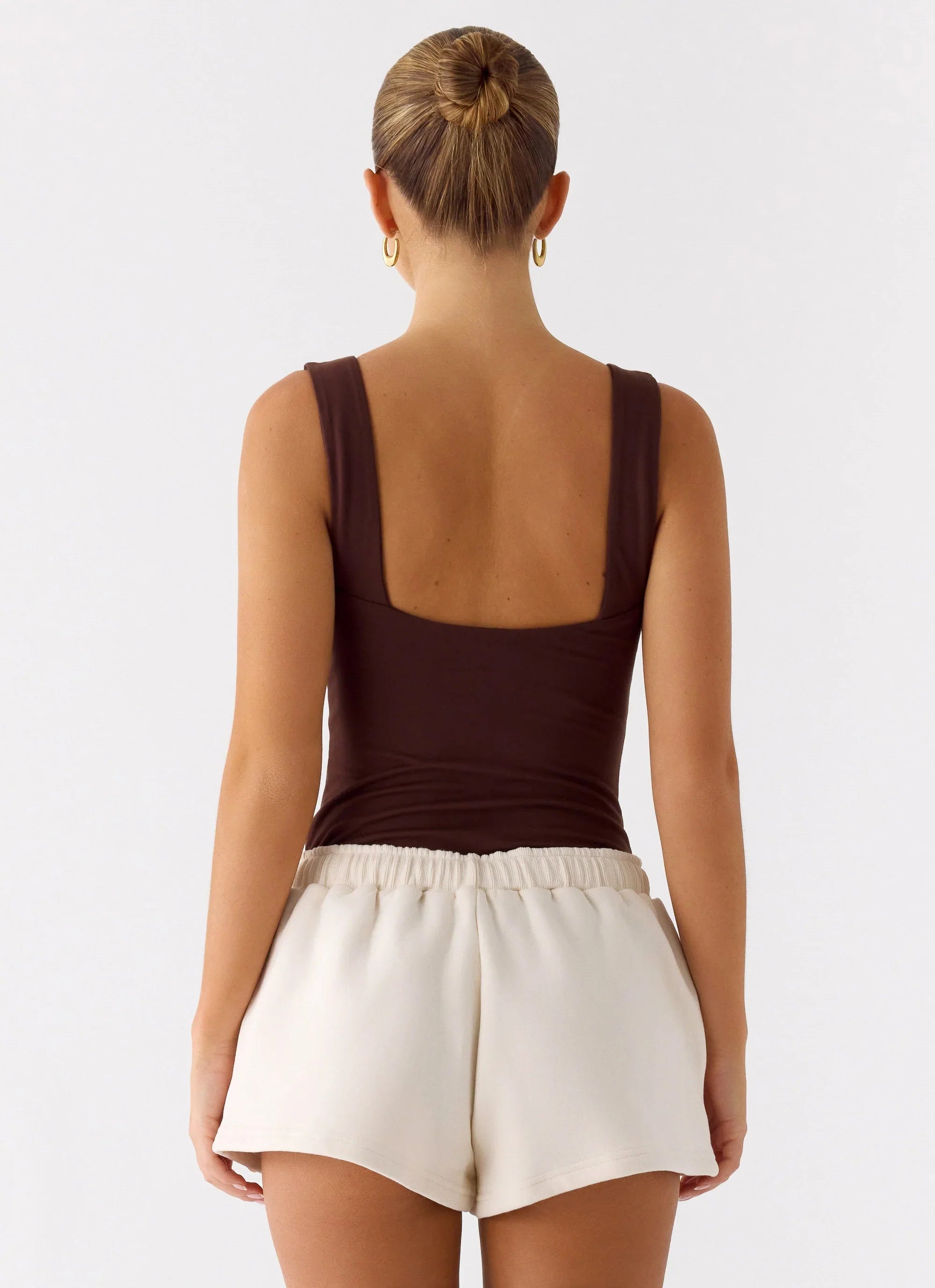 Signature Low Rise Sweatshorts - Cream